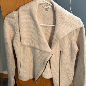 CAbi Off-White Textured Jacket